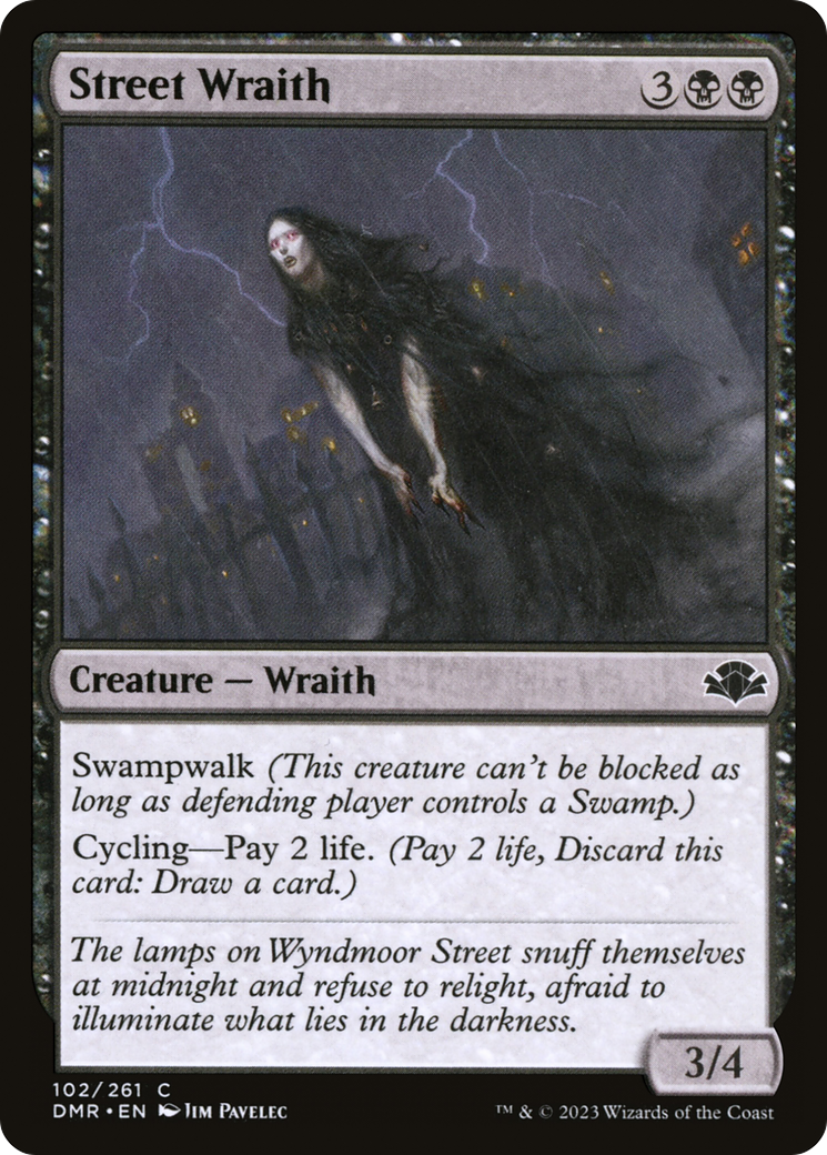Street Wraith (102) [Dominaria Remastered] foil - Deck Out Gaming