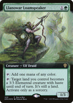 Llanowar Loamspeaker (428) [Dominaria United] foil - Deck Out Gaming