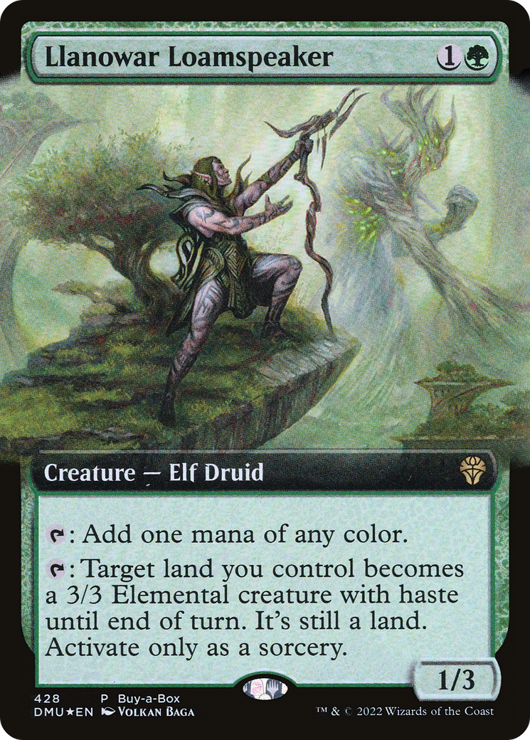 Llanowar Loamspeaker (428) [Dominaria United] - Deck Out Gaming