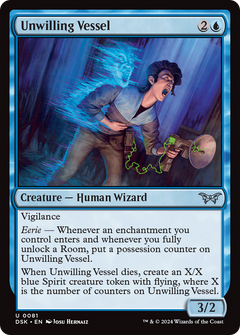 Unwilling Vessel (81) [Duskmourn: House of Horror] - Deck Out Gaming