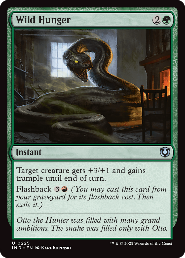 Wild Hunger (225) [Innistrad Remastered] foil - Deck Out Gaming