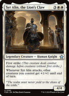 Syr Alin, the Lion's Claw (582) [Foundations] - Deck Out Gaming
