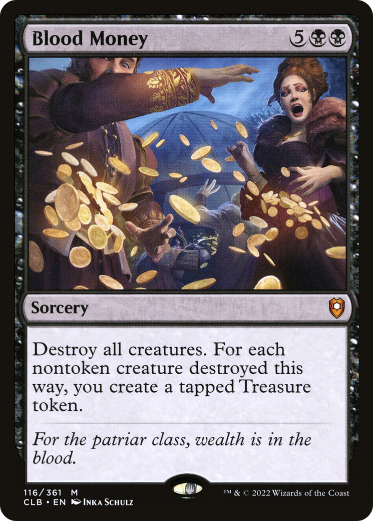 Blood Money (116) [Commander Legends: Battle for Baldur's Gate] foil - Deck Out Gaming