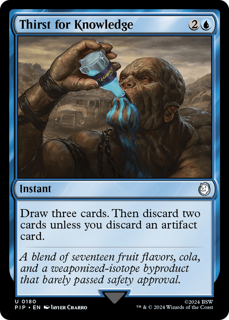 Thirst for Knowledge (180) [Fallout] foil - Deck Out Gaming