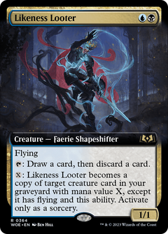 Likeness Looter (Extended Art) (364) [Wilds of Eldraine] - Deck Out Gaming
