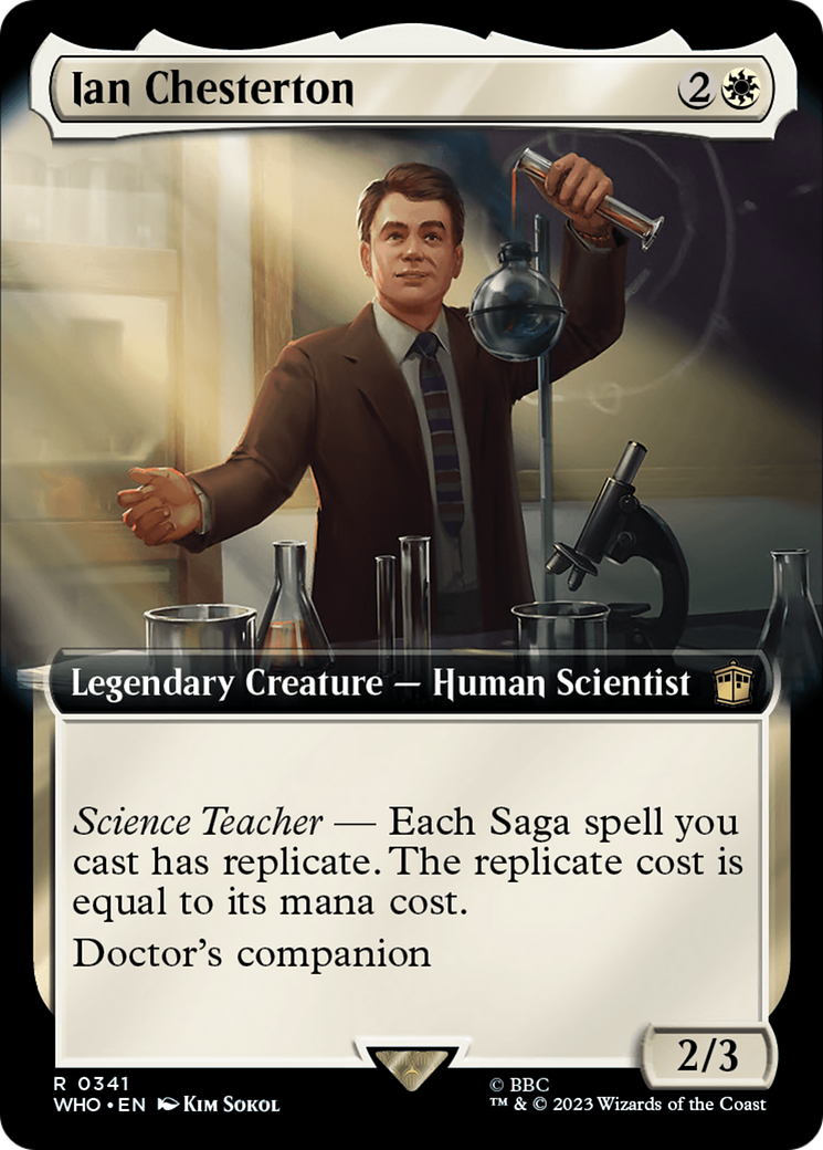 Ian Chesterton (Extended Art) (341) [Doctor Who] foil - Deck Out Gaming