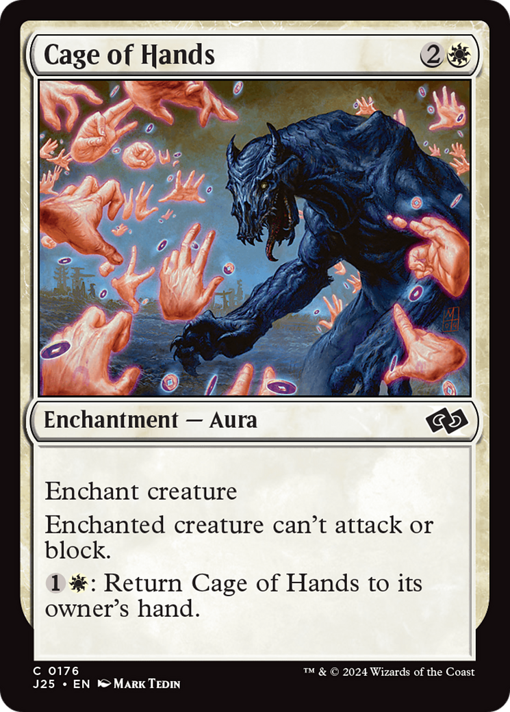 Cage of Hands (176) [Foundations Jumpstart] - Deck Out Gaming