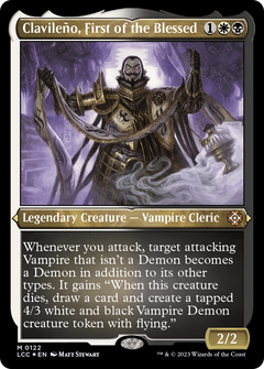Clavileno, First of the Blessed (Display Commander) - Thick Stock (122) [The Lost Caverns of Ixalan Commander] foil - Deck Out Gaming