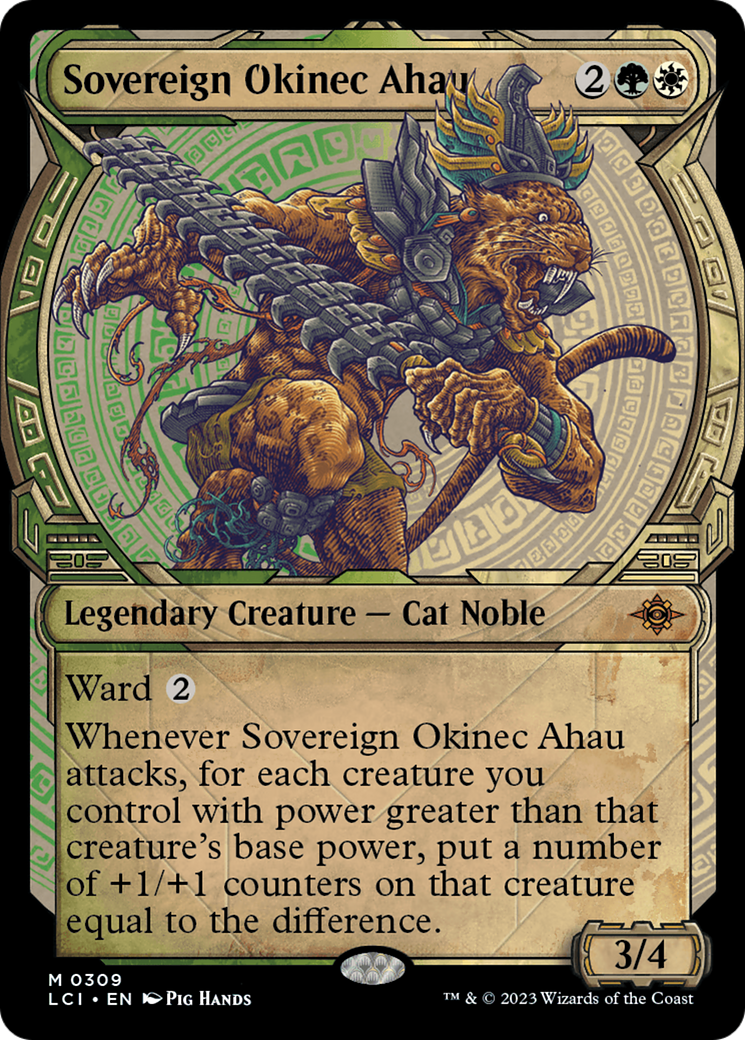 Sovereign Okinec Ahau (Showcase) (309) [The Lost Caverns of Ixalan] - Deck Out Gaming