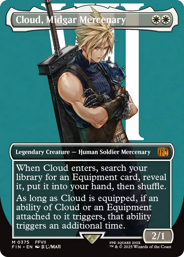 Cloud, Midgar Mercenary (375) [FINAL FANTASY] foil - Deck Out Gaming
