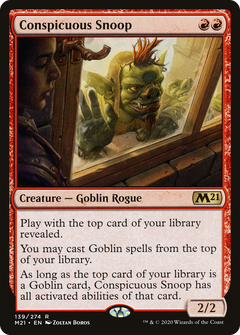 Conspicuous Snoop (139) [Core Set 2021] - Deck Out Gaming