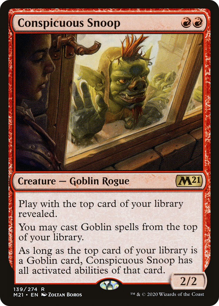 Conspicuous Snoop (139) [Core Set 2021] - Deck Out Gaming