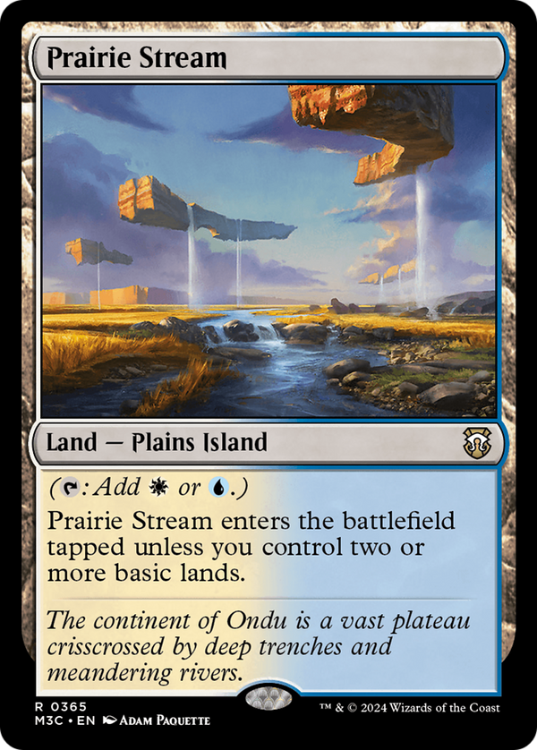 Prairie Stream (365) [Modern Horizons 3 Commander] - Deck Out Gaming