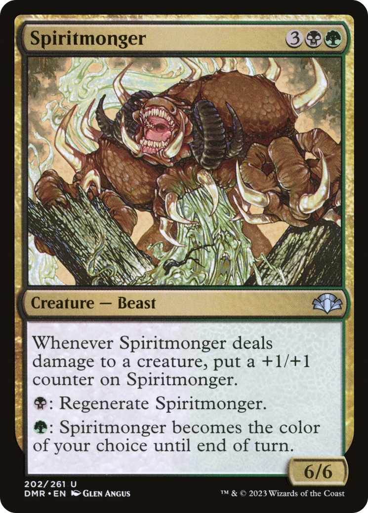 Spiritmonger (202) [Dominaria Remastered] - Deck Out Gaming