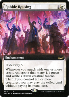 Rabble Rousing (Extended Art) (409) [Streets of New Capenna] - Deck Out Gaming