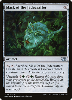 Mask of the Jadecrafter (201) [The Brothers' War] foil - Deck Out Gaming