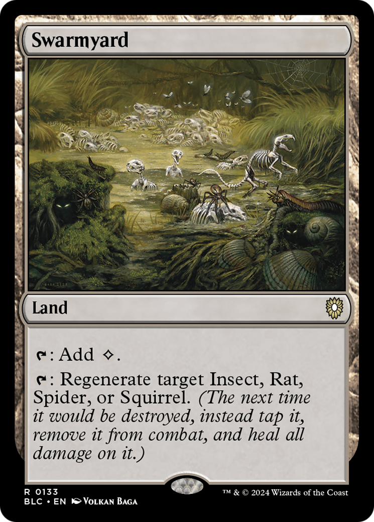 Swarmyard (133) [Bloomburrow Commander] - Deck Out Gaming