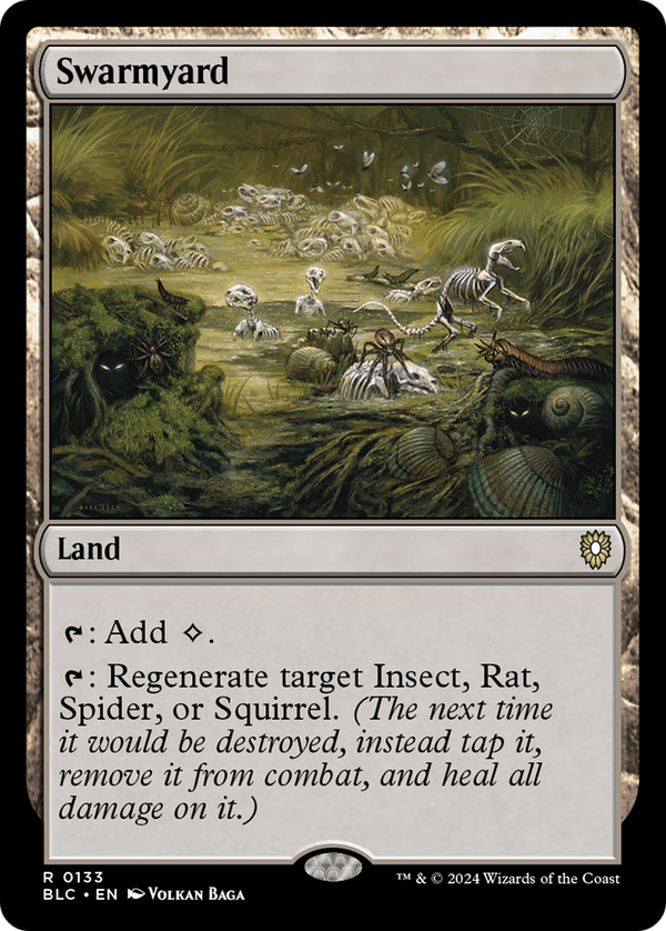 Swarmyard (133) [Bloomburrow Commander] - Deck Out Gaming