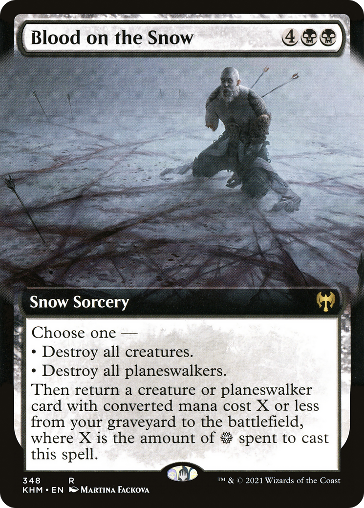 Blood on the Snow (348) [Kaldheim] foil - Deck Out Gaming