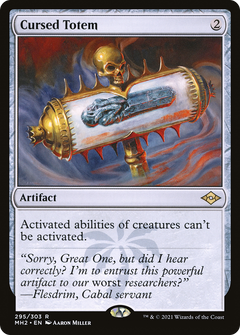 Cursed Totem (295) [Modern Horizons 2] - Deck Out Gaming