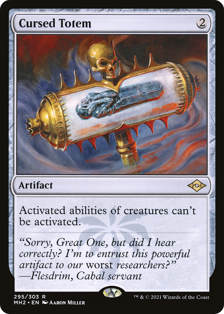 Cursed Totem (295) [Modern Horizons 2] - Deck Out Gaming