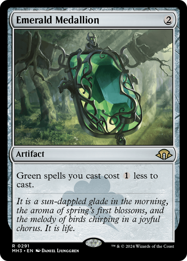 Emerald Medallion (291) [Modern Horizons 3] - Deck Out Gaming