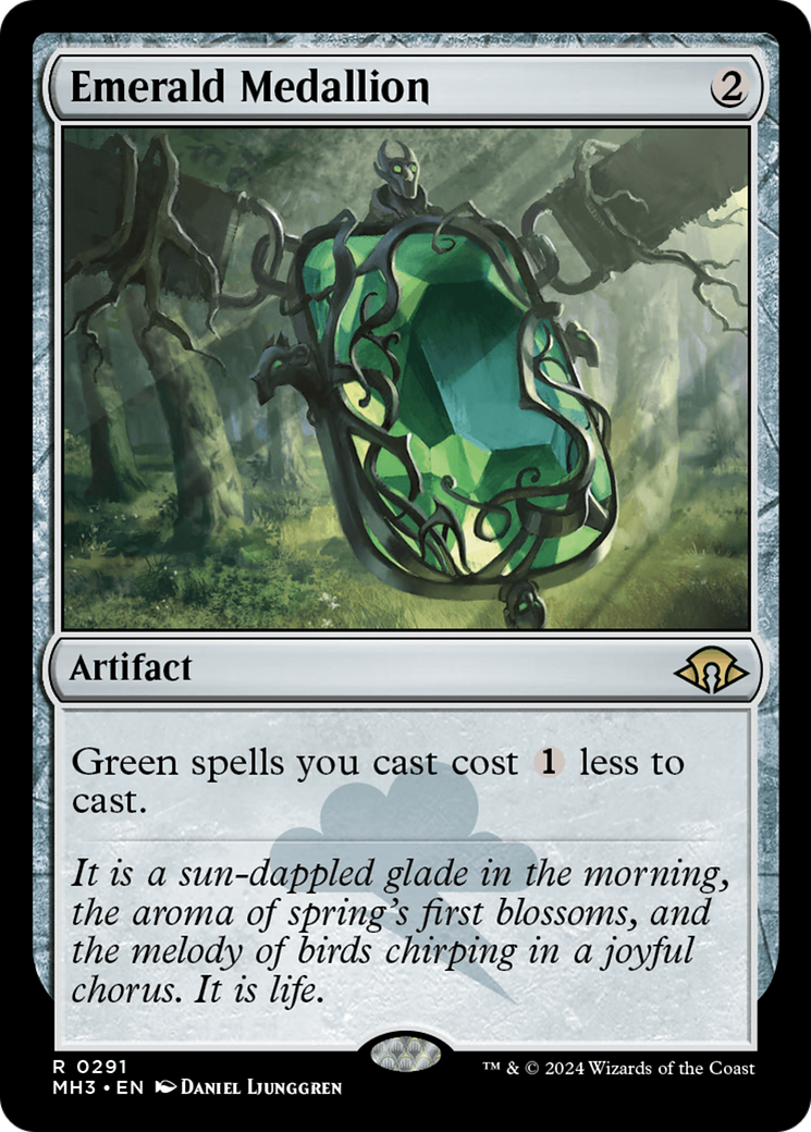 Emerald Medallion (291) [Modern Horizons 3] - Deck Out Gaming