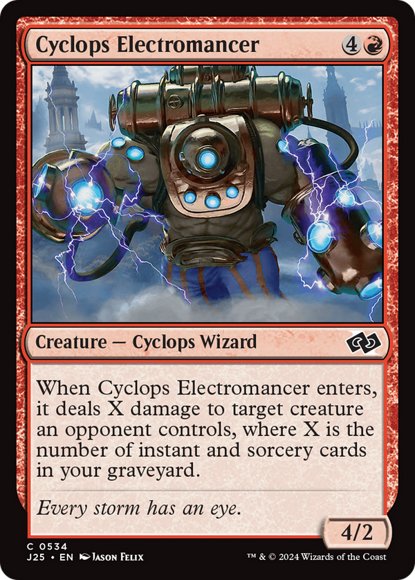 Cyclops Electromancer (534) [Foundations Jumpstart] - Deck Out Gaming