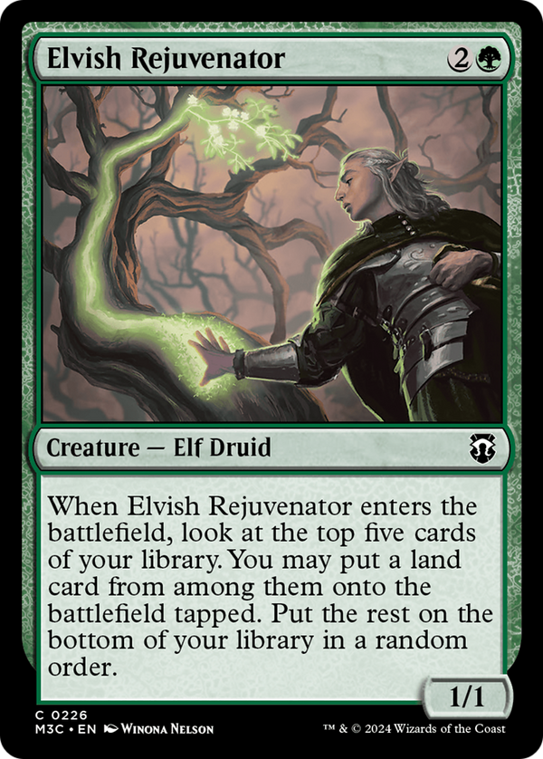 Elvish Rejuvenator (226) [Modern Horizons 3 Commander] - Deck Out Gaming