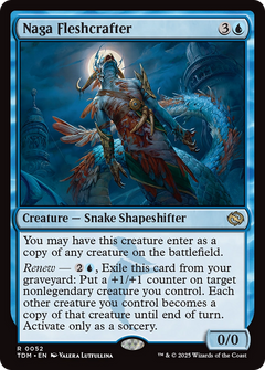 Naga Fleshcrafter (52) [Tarkir: Dragonstorm] foil - Deck Out Gaming