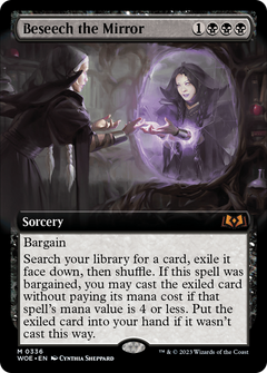 Beseech the Mirror (Extended Art) (336) [Wilds of Eldraine] - Deck Out Gaming