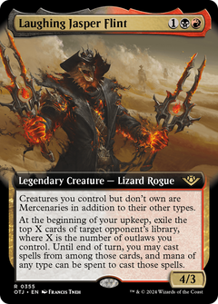Laughing Jasper Flint (Extended Art) (355) [Outlaws of Thunder Junction] foil - Deck Out Gaming