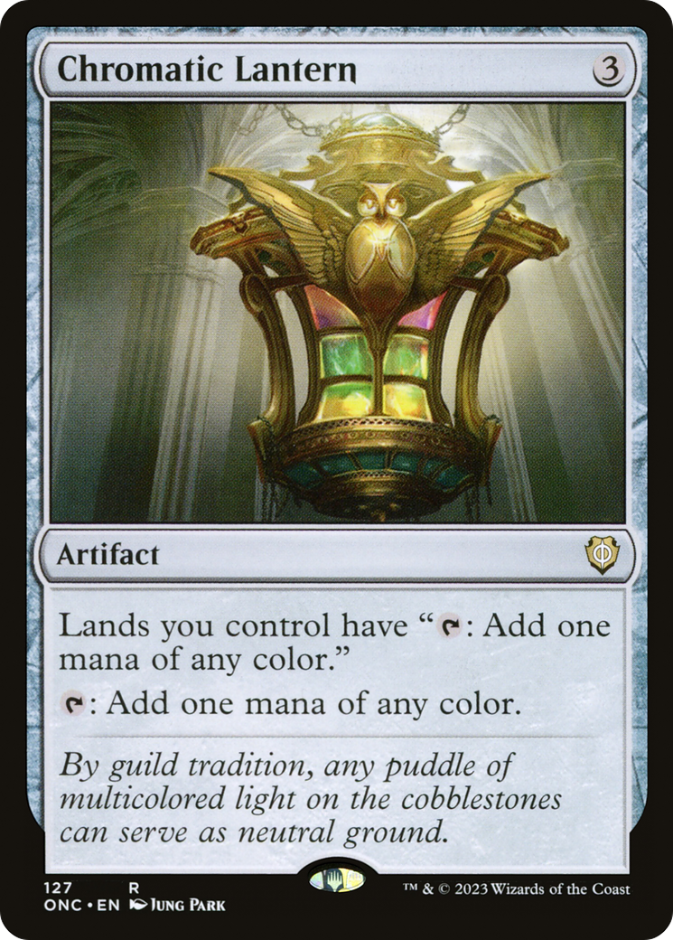 Chromatic Lantern (127) [Phyrexia: All Will Be One Commander] - Deck Out Gaming