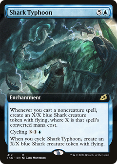 Shark Typhoon (Extended Art) (319) [Ikoria: Lair of Behemoths] foil - Deck Out Gaming