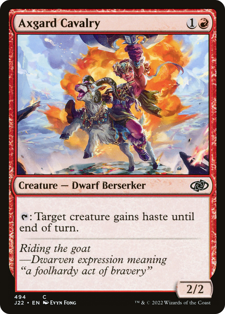 Axgard Cavalry (494) [Jumpstart 2022] - Deck Out Gaming