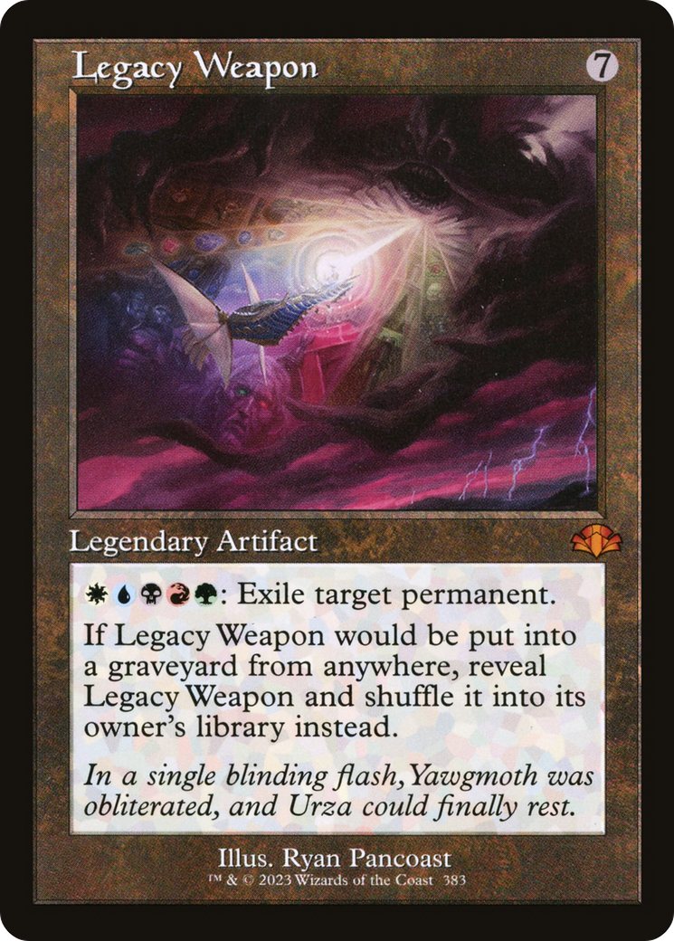 Legacy Weapon (Retro Frame) (383) [Dominaria Remastered] - Deck Out Gaming