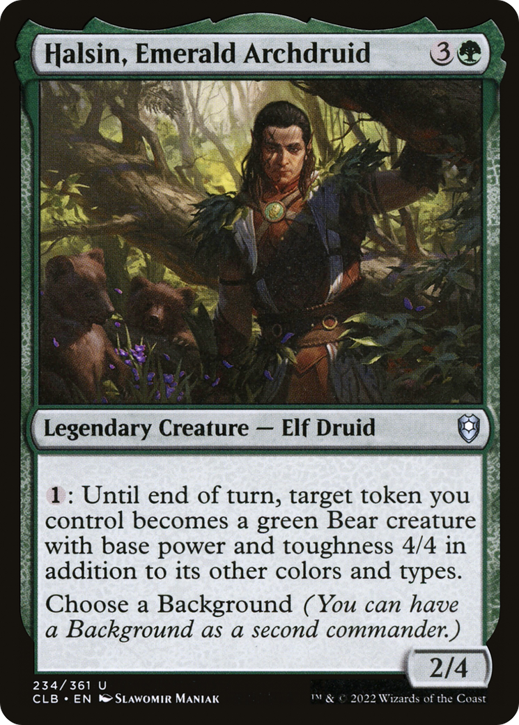 Halsin, Emerald Archdruid (234) [Commander Legends: Battle for Baldur's Gate] - Deck Out Gaming