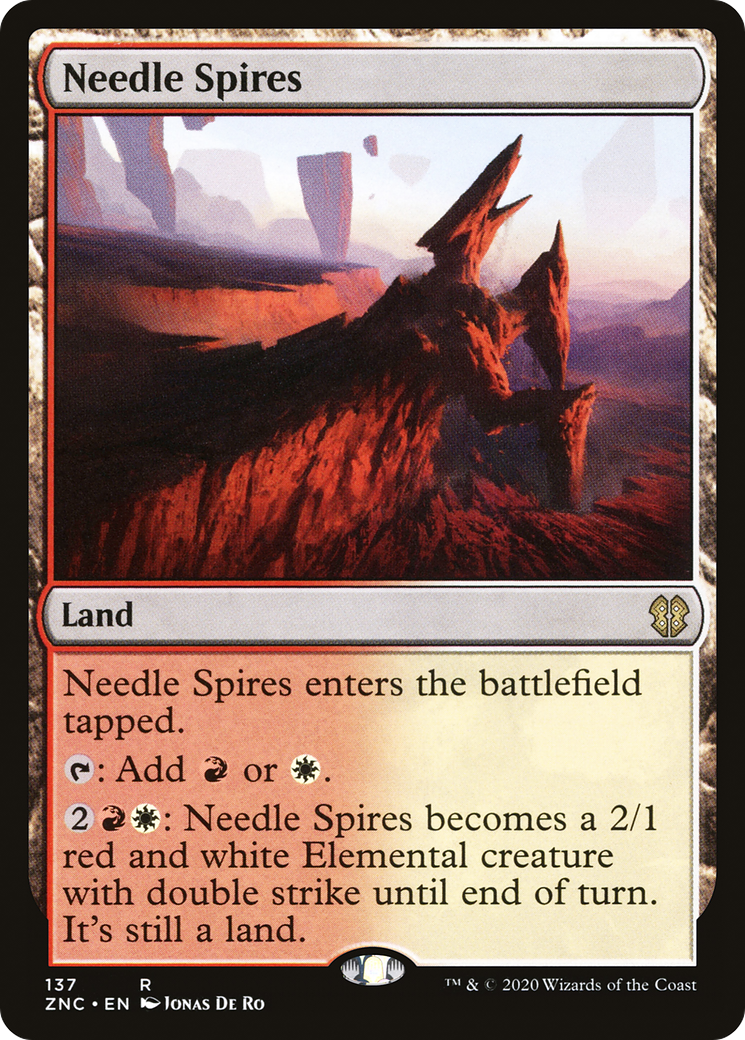 Needle Spires (137) [Commander: Zendikar Rising] - Deck Out Gaming