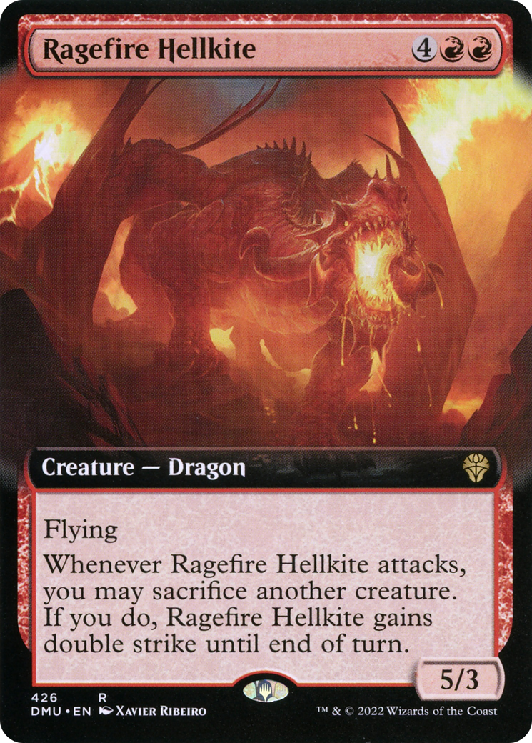 Ragefire Hellkite (Extended Art) (426) [Dominaria United] - Deck Out Gaming