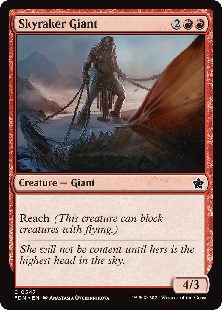 Skyraker Giant (547) [Foundations] - Deck Out Gaming