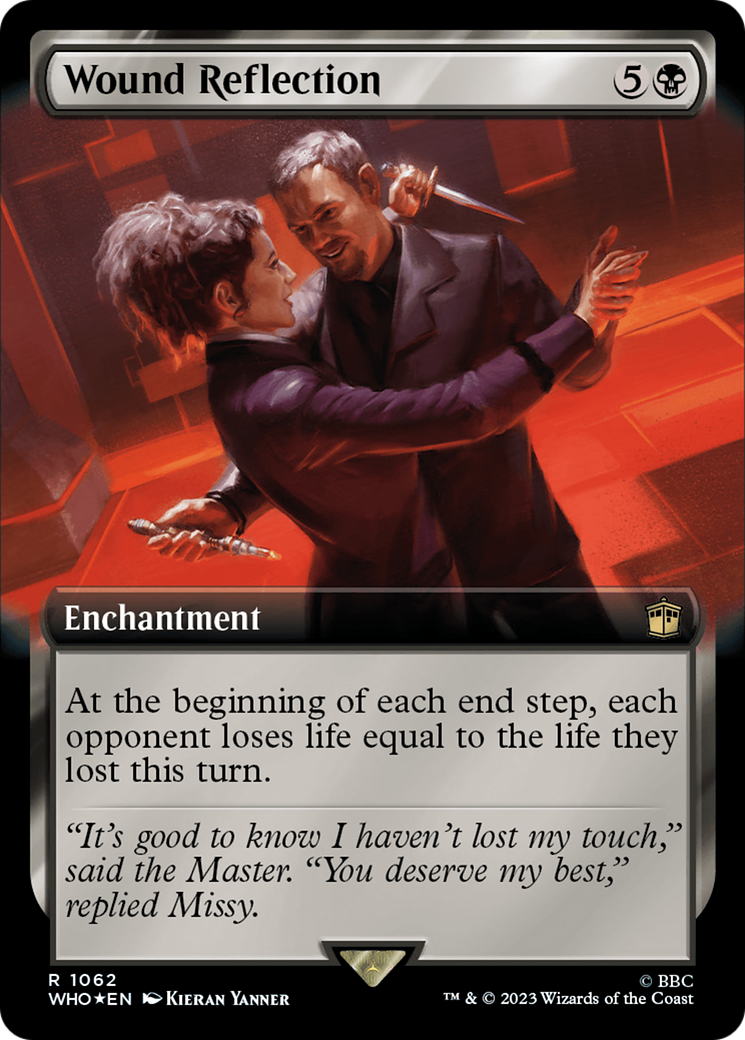 Wound Reflection (Extended Art) (Surge Foil) (1062) [Doctor Who] foil - Deck Out Gaming