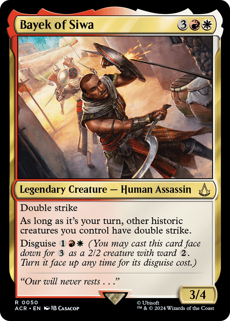 Bayek of Siwa (50) [Assassin's Creed] - Deck Out Gaming