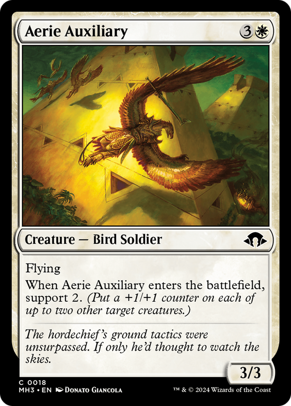 Aerie Auxiliary (18) [Modern Horizons 3] - Deck Out Gaming