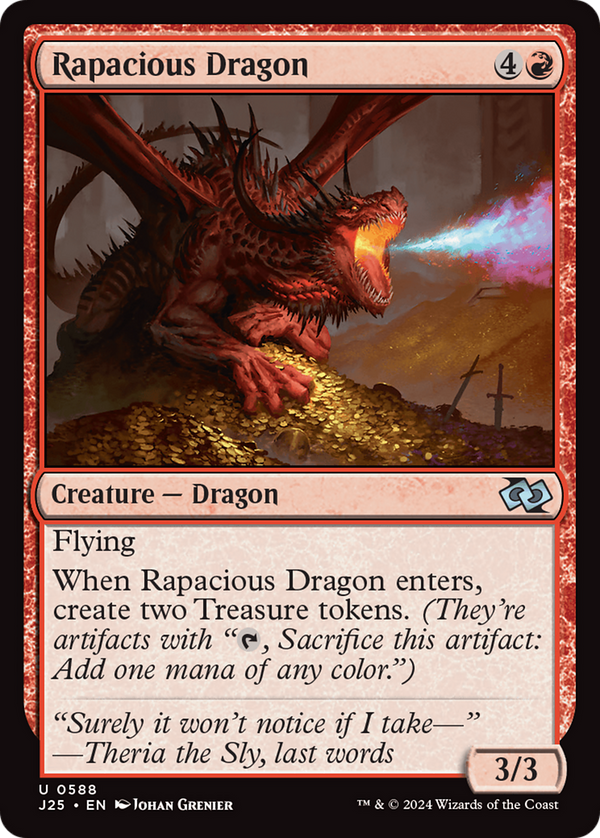 Rapacious Dragon (588) [Foundations Jumpstart] - Deck Out Gaming
