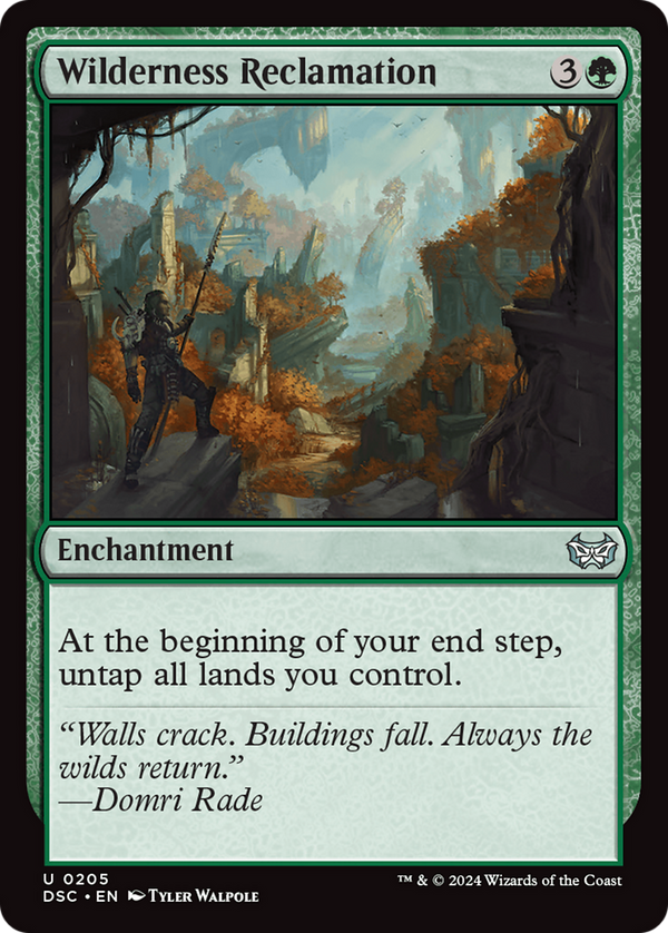 Wilderness Reclamation (205) [Duskmourn: House of Horror Commander] - Deck Out Gaming