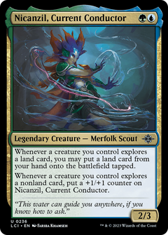 Nicanzil, Current Conductor (236) [The Lost Caverns of Ixalan] foil - Deck Out Gaming