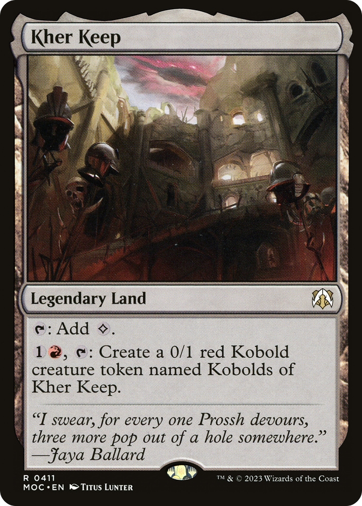 Kher Keep (411) [March of the Machine Commander] - Deck Out Gaming