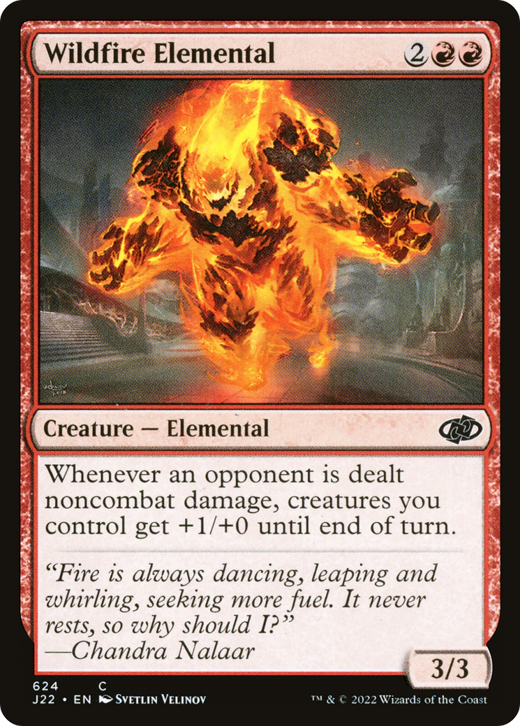 Wildfire Elemental (624) [Jumpstart 2022] - Deck Out Gaming
