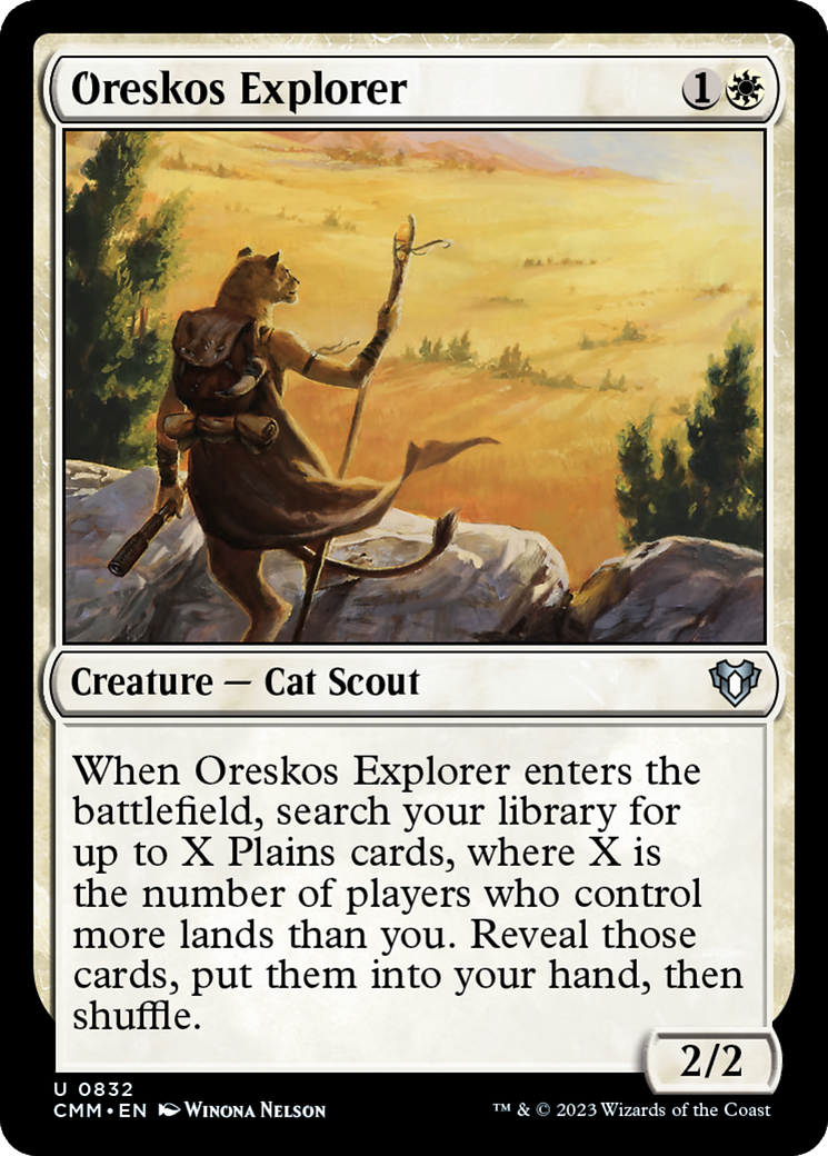 Oreskos Explorer (832) [Commander Masters] - Deck Out Gaming