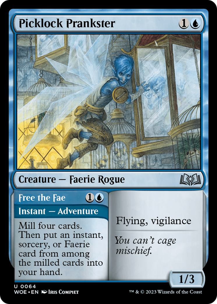 Picklock Prankster (64) [Wilds of Eldraine] - Deck Out Gaming